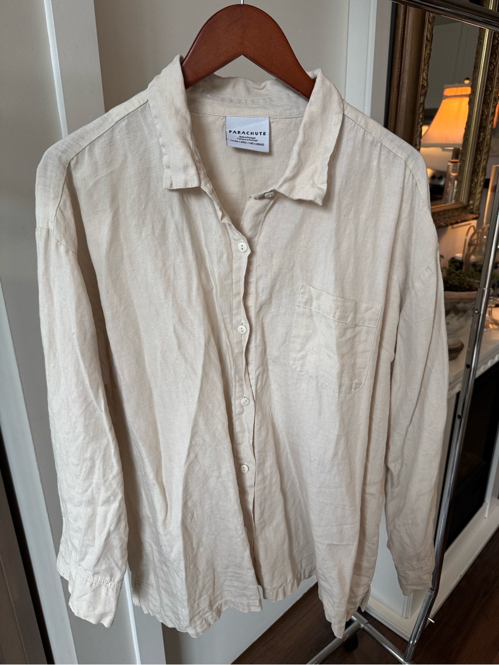 Parachute women’s Button-Down Linen Shirt